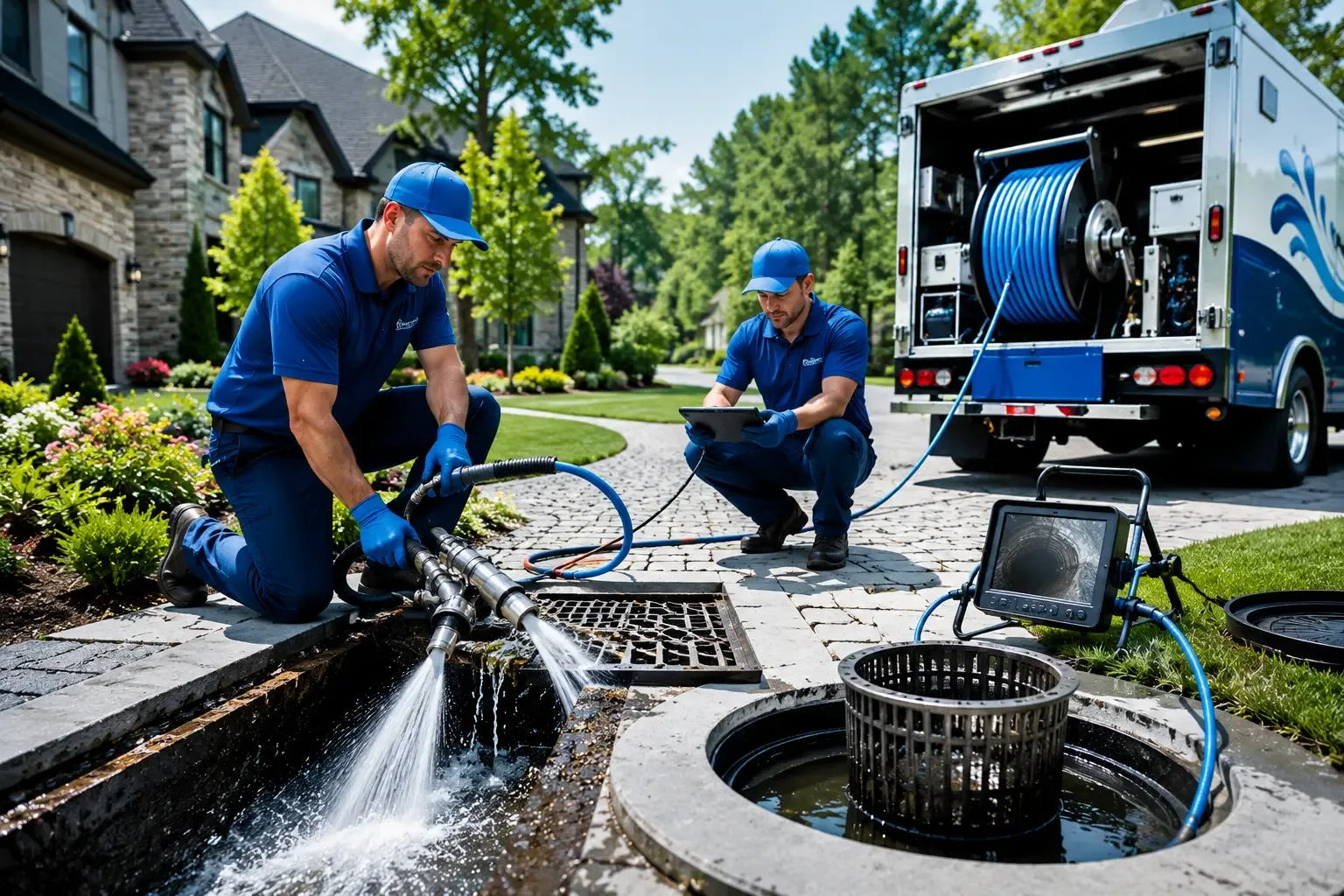 Local outdoor drain cleaning professionals in Oquossoc, ME